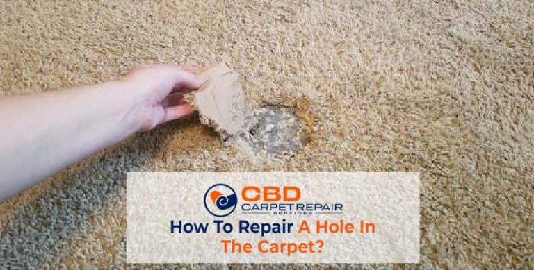Repair A Hole In The Carpet
