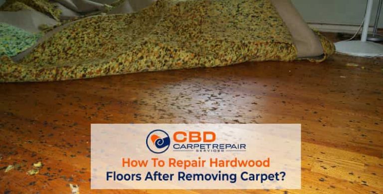 Repair Hardwood Floors After Removing Carpet